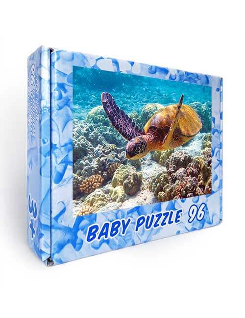 Puzzle bambini tartaruga marina