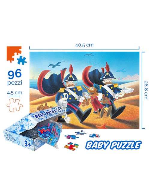Dimensioni Puzzle Bambini carabinieri