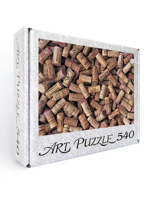 Art Puzzle 540 pezzi tappi vino