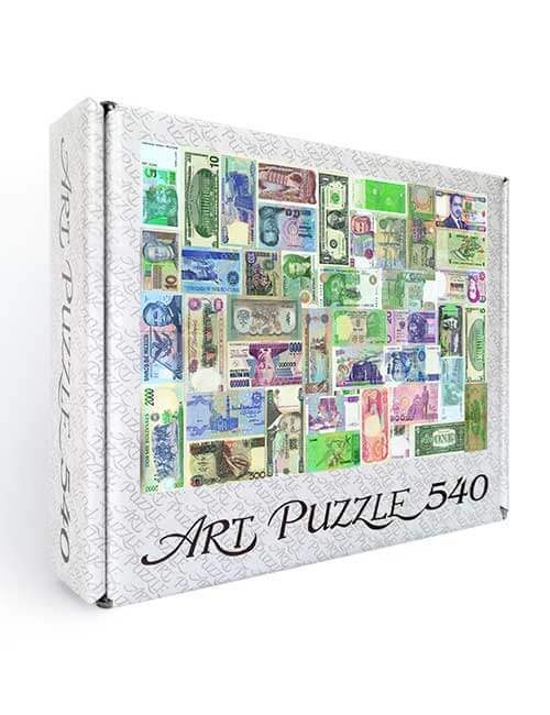 Art Puzzle 540 pezzi banconote