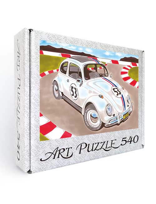 Art Puzzle 540 pezzi auto maggiolino