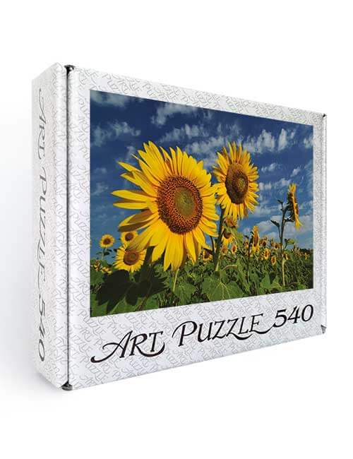 Art Puzzle 540 pezzi campo girasoli