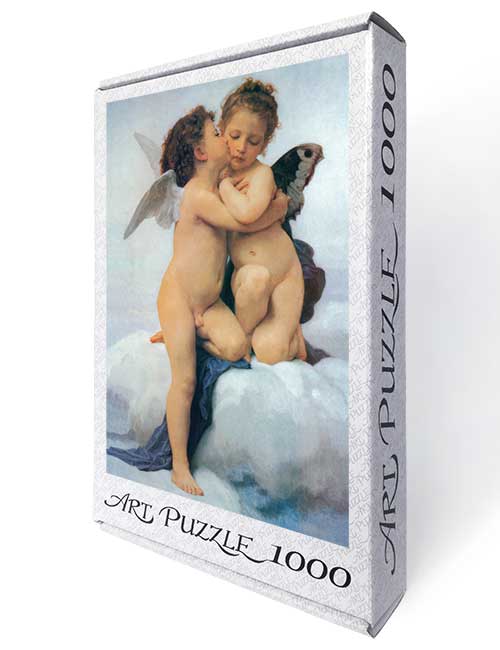 Art Puzzle 1000 pezzi angeli primo bacio