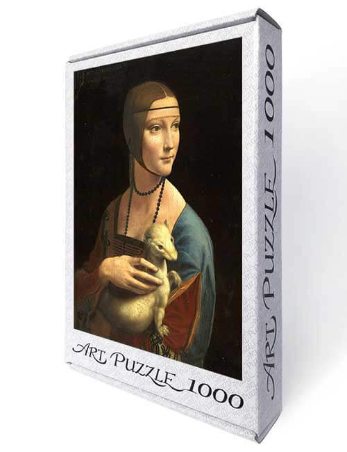 Art Puzzle 1000 Dama Ermellino Leonardo