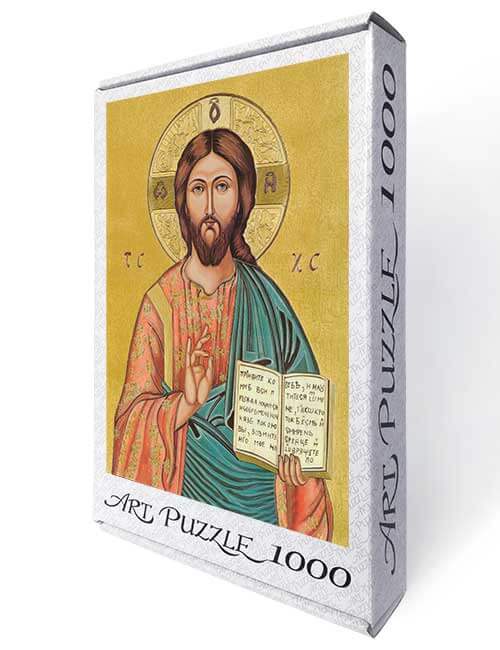 Art Puzzle 1000 pezzi Gesù oro
