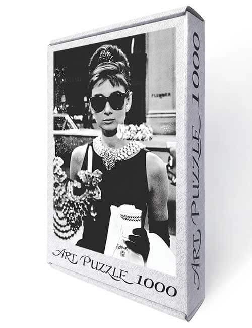 Art Puzzle 1000 pezzi Audrey Hepburn Colazione Tiffany
