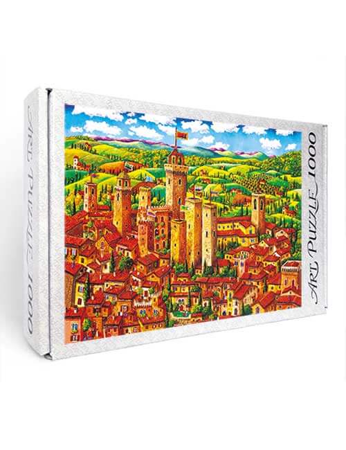 Art Puzzle 1000 pezzi San Gimignano Torri