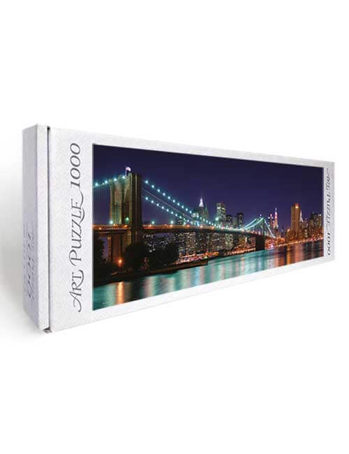 Art Puzzle 1000 pezzi panoramico new york ponte brooklyn