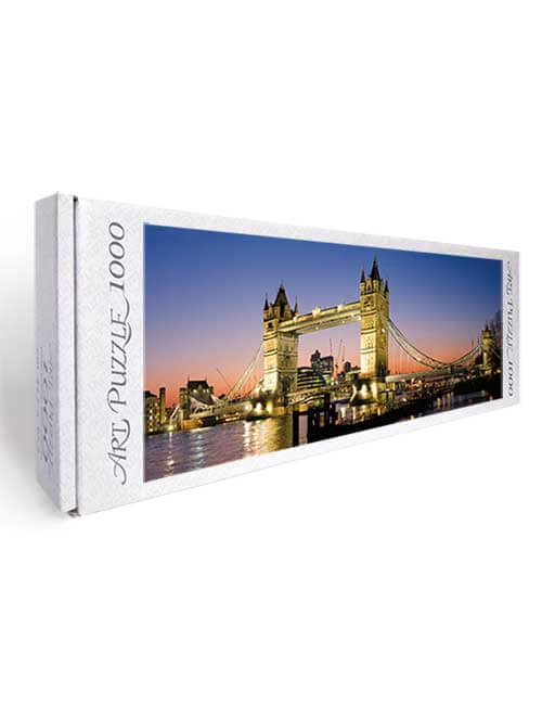 Art Puzzle 1000 pezzi panoramico londra tower bridge