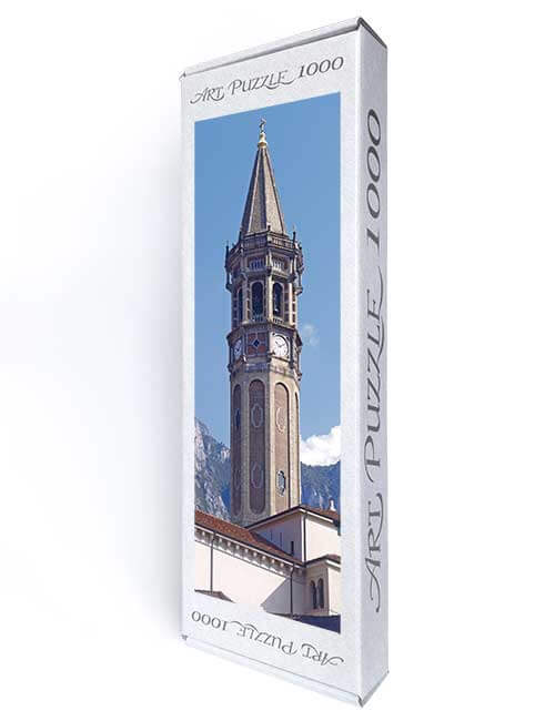 Art Puzzle 1000 pezzi panoramico Lecco campanile