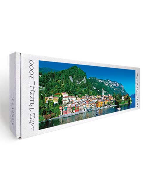 Art Puzzle 1000 pezzi panoramico Lago Como Varenna