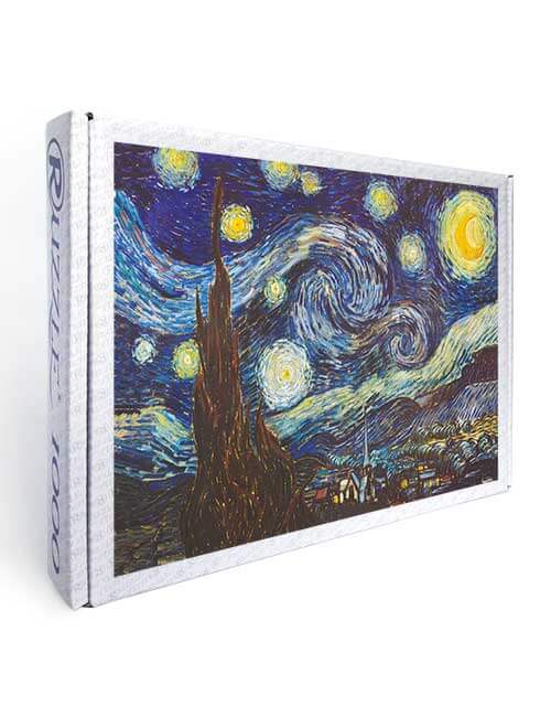 Ruzzle 1000 pezzi micro notte stellata Van Gogh