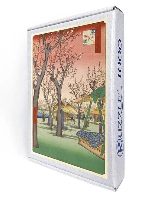 Ruzzle 1000 pezzi micro giappone Hiroshige dondolo