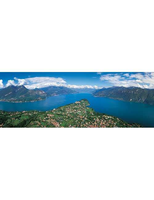 Puzzle 1000 micro tessere panorama Lago Como