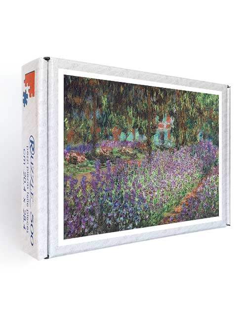 Ruzzle 500 pezzi micro Monet giardino fiorito