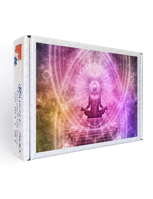 Ruzzle 500 pezzi micro Yoga Chakra meditazione