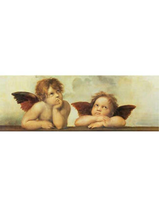 Art puzzle 1000 pezzi panoramico angeli Raffaello