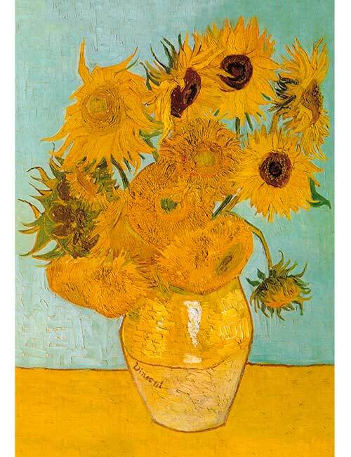 Puzzle 500 pezzi girasoli Van Gogh