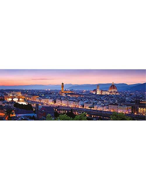Art puzzle 1000 pezzi panoramico Firenze panorama