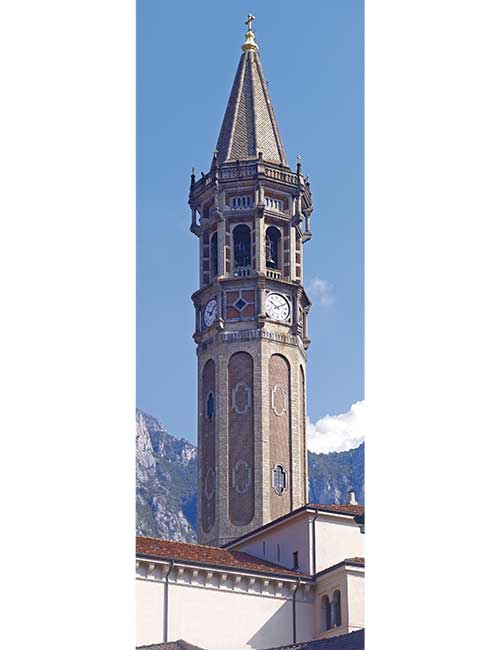 Art puzzle 1000 pezzi panoramico Lecco campanile