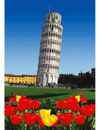 Puzzle 500 pezzi Torre Pisa pendente