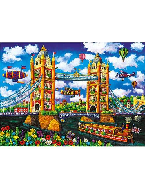 Art Puzzle 1000 pezzi londra tower bridge naif