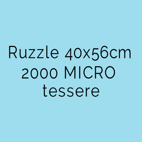 Fotopuzzle 2000 pezzi micro 40x56 cm