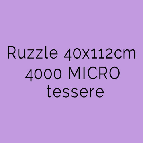 Fotopuzzle 4000 pezzi micro 40x112 cm