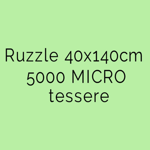 Fotopuzzle 5000 pezzi micro 40x140 cm