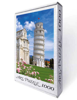 Art Puzzle 1000 pezzi Torre di Pisa scatola