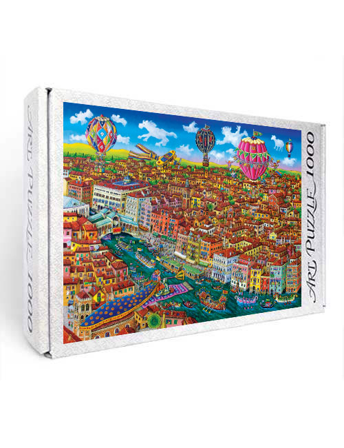 Art Puzzle 1000 pezzi Venezia Rialto scatola