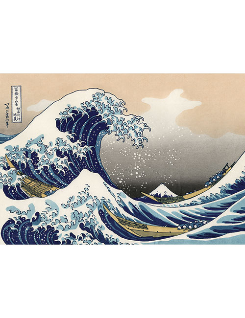 Art Puzzle 540 pezzi grande onda Hokusai