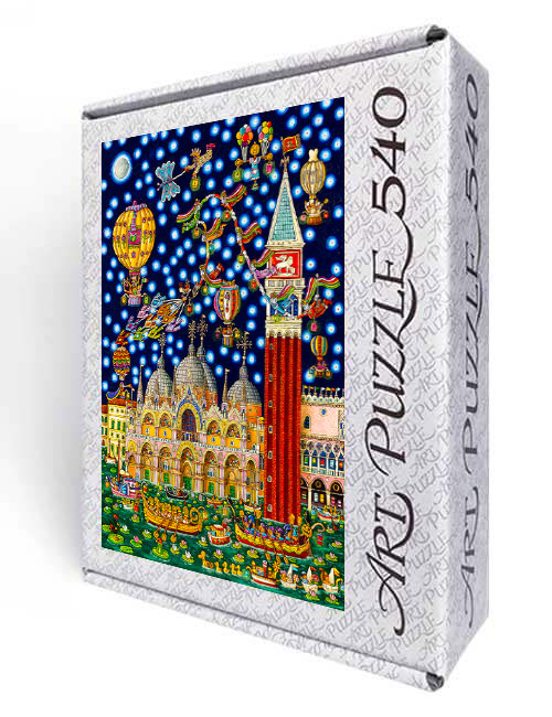 Art Puzzle 540 pezzi San Marco Venezia elio nava scatola